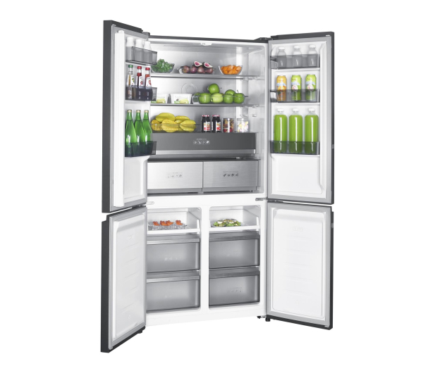 Lodówka MPM 503-SSI-13/D Multidoor Slot-In No Frost 190,2cm Czarne Szkło Do Obudowy 505L - 1502630 - zdjęcie 7